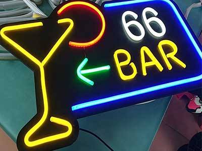 霓虹燈效果制作